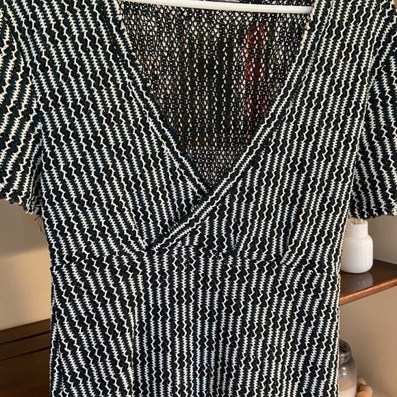 Zara Green Woven Dress - Size Small - Picture 6 of 7